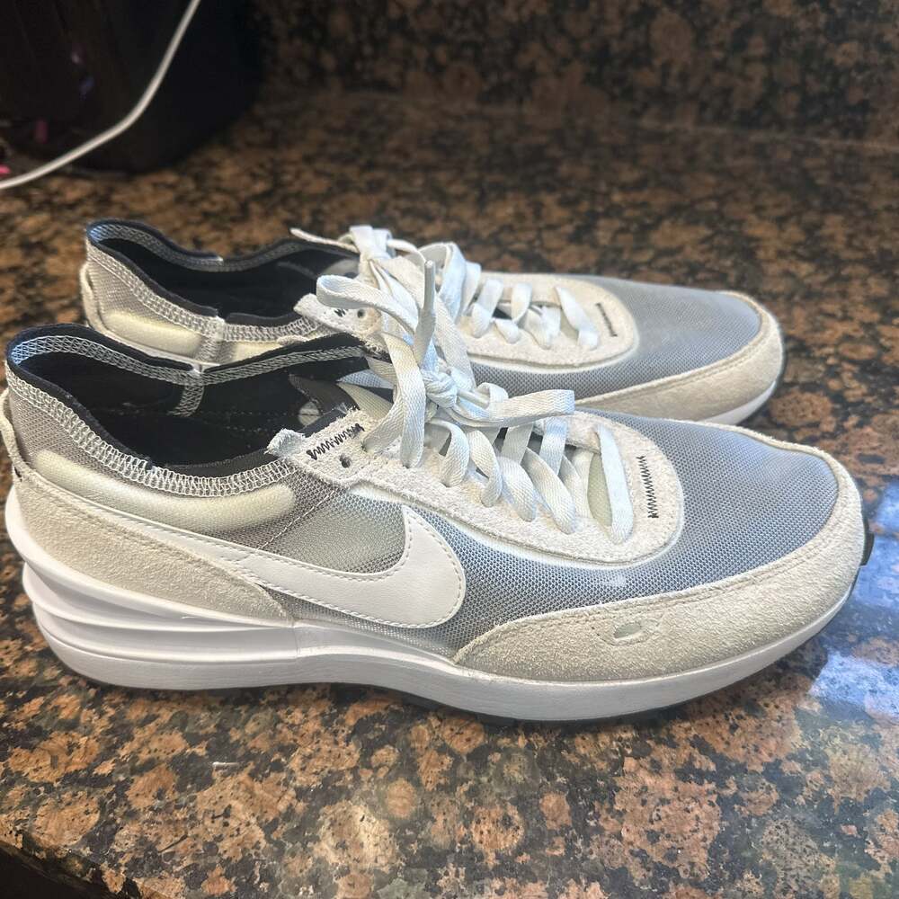 Nike Waffle One Trainers White DA7995-100 Men's Size US 12.5 LEGIT CHECKED